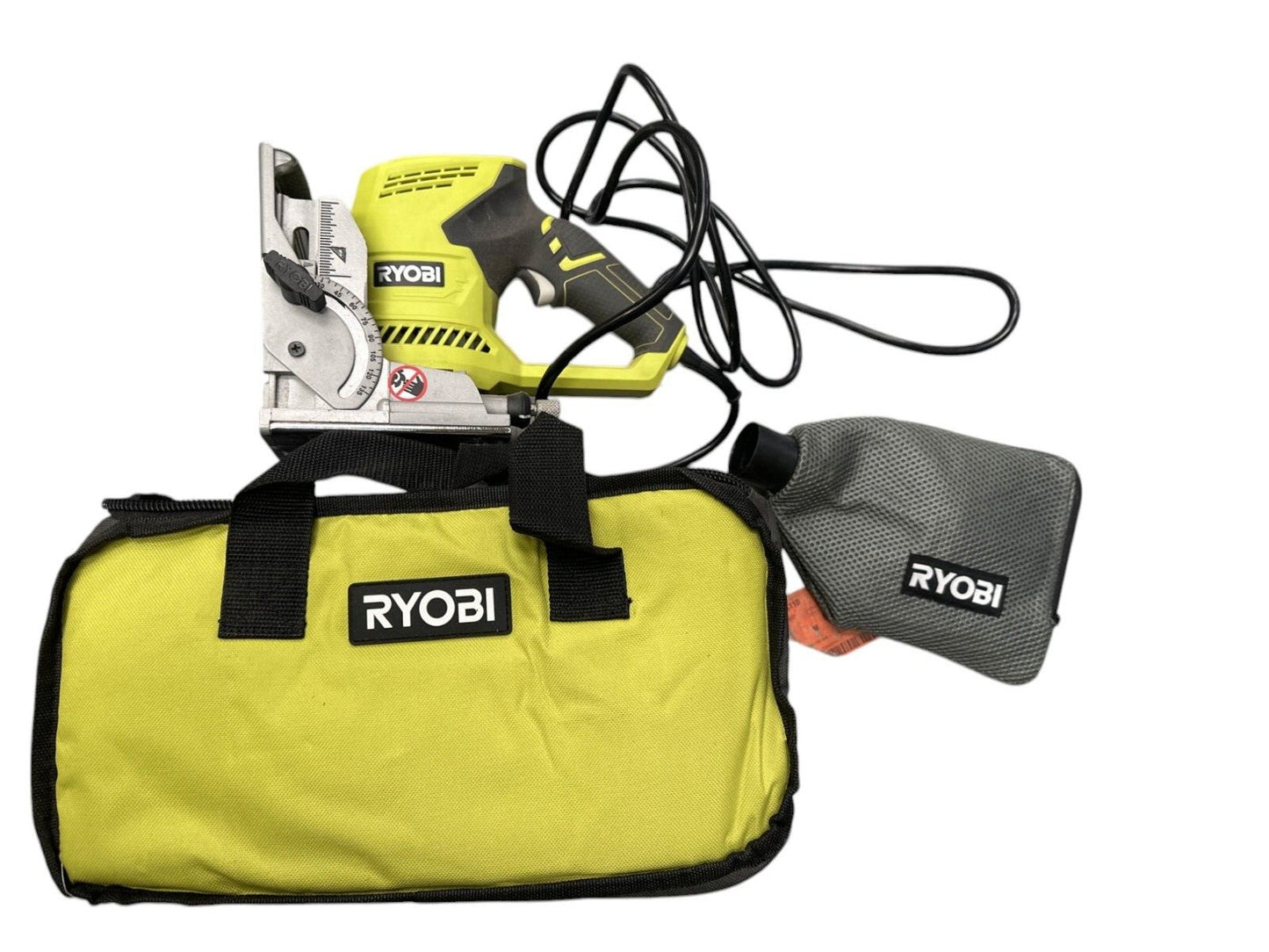 Ryobi JM83K 6 Amp AC Biscuit Joiner Kit -Corded-