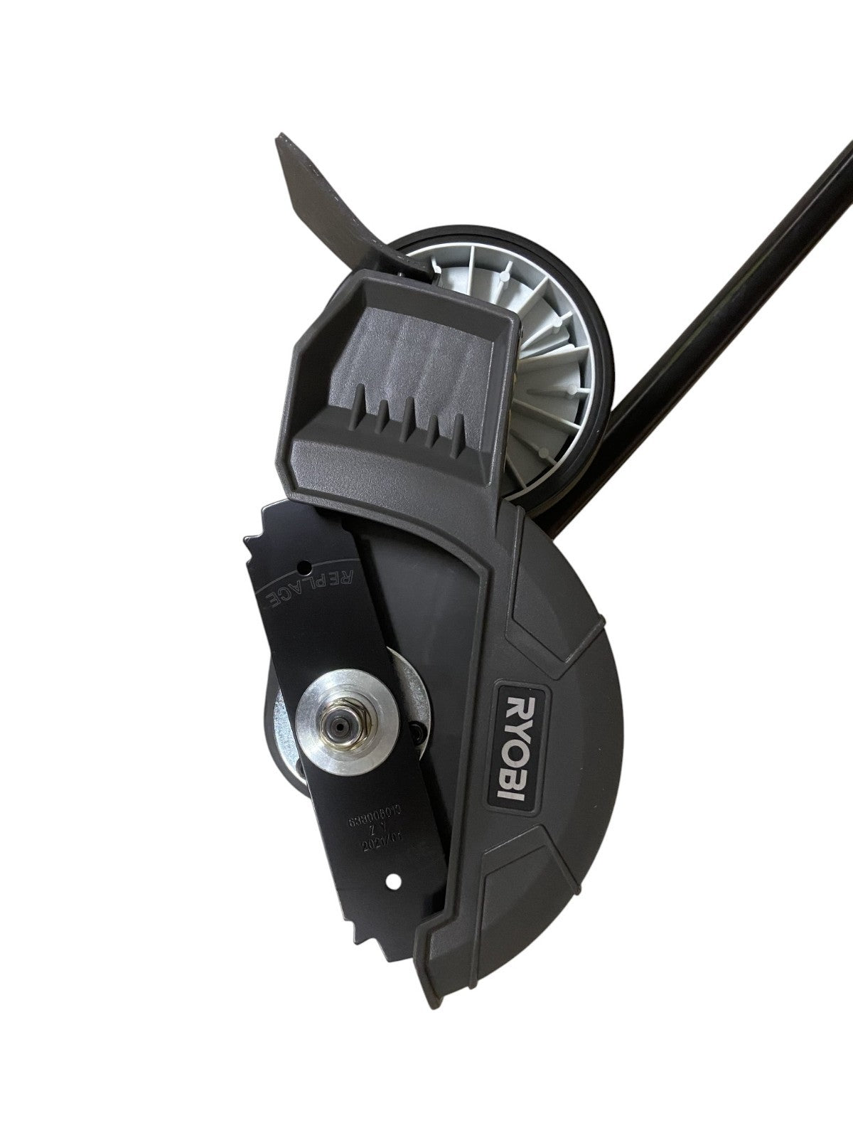 Ryobi Expand It 8 in Edger Attachment Universal Steel Straight Shaft RYEDG12VNM
