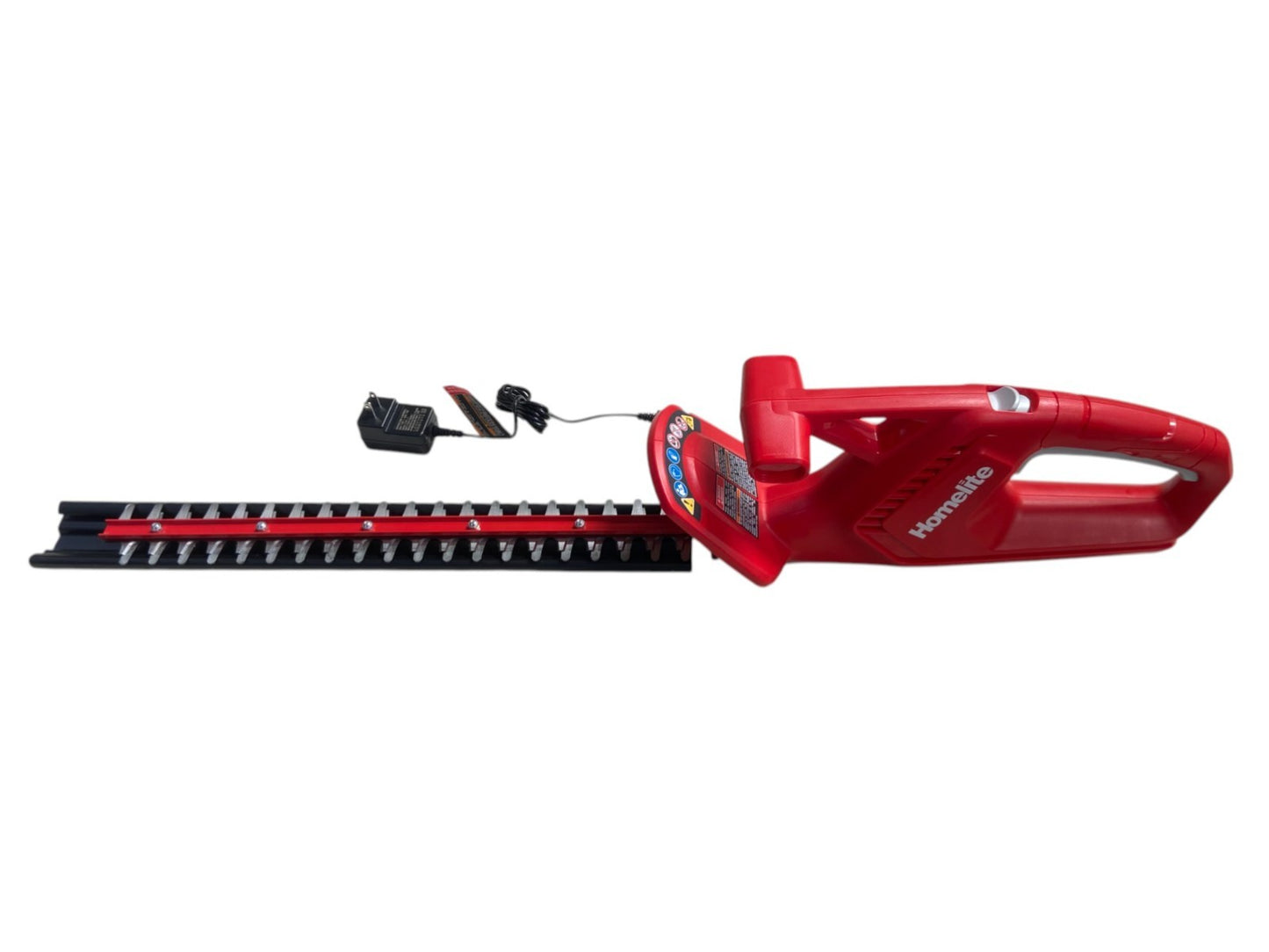 HOMELITE HOMHT20 12V Lithium 18 in. Cordless Hedge Trimmer w/ Internal 2 Batt...