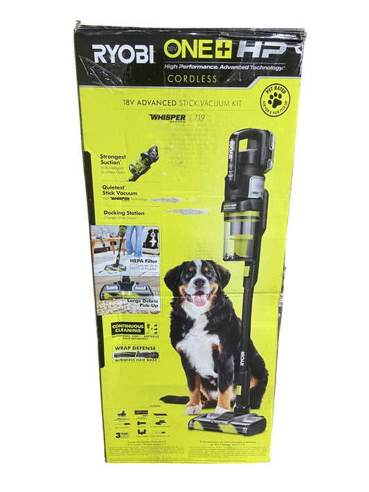 Ryobi PBLSV719K 18V ONE+ HP Advanced Stick Vacuum Kit (Read Description)