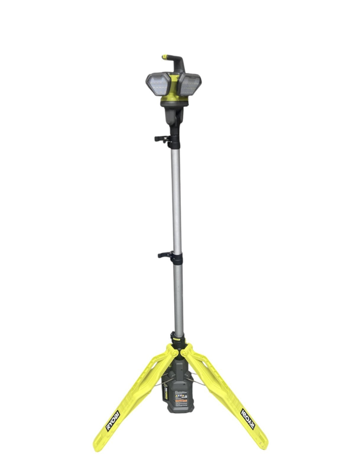 Ryobi PCL690 Hybrid Tri-Power Tripod Light 18V, 40V, & Corded 7 Ft Max Height