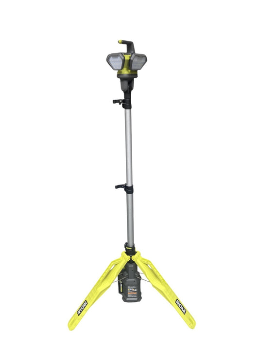 Ryobi PCL690 Hybrid Tri-Power Tripod Light 18V, 40V, & Corded 7 Ft Max Height