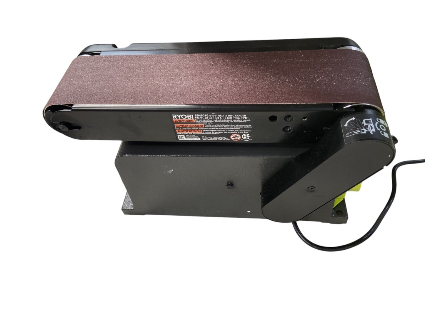 Ryobi BD4601G Adjustable Belt & Disc Sander