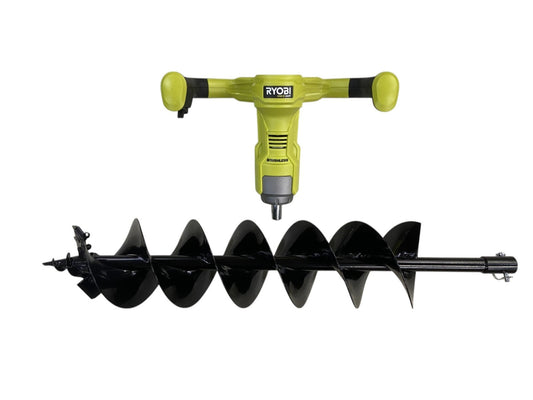 RYOBI P2930 ONE+ HP 18V Brushless Cordless Earth Auger 6" TOOL ONLY