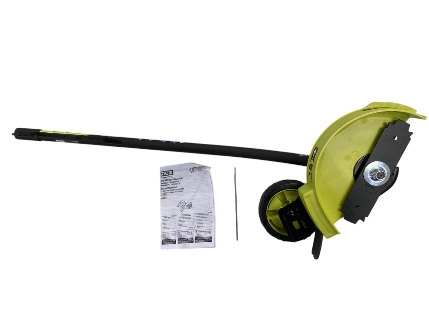 Ryobi Expand It 8" Edger Attachment Universal Steel Straight Shaft