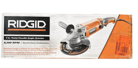 RIDGID R10202 7"Twist Handle Angle Grinder (Corded)