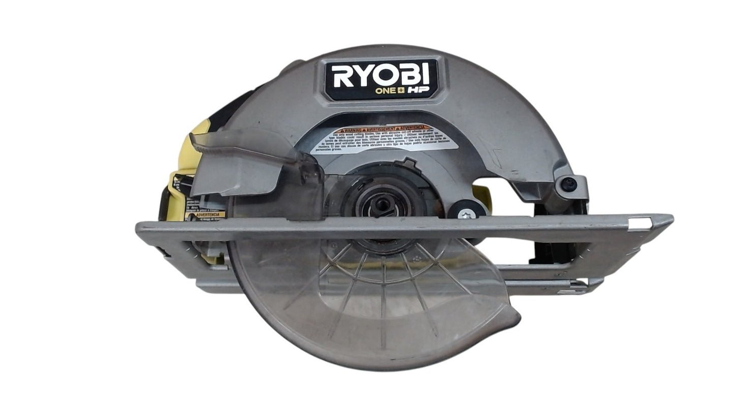RYOBI HP 18V Brushless 7-1/4" Circular Saw (Tool Only) PBLCS300B - READ DESC.