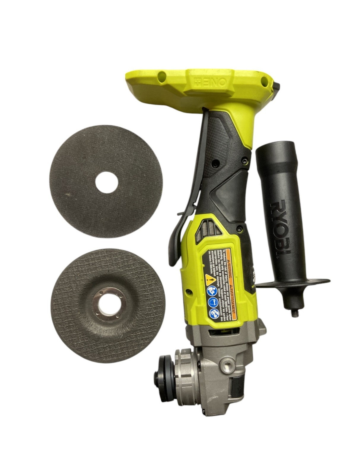 Ryobi ONE+ HP 18V Brushless 4-1/2in Angle Grinder PBLAG02B (Tool Only) NO GUARD!