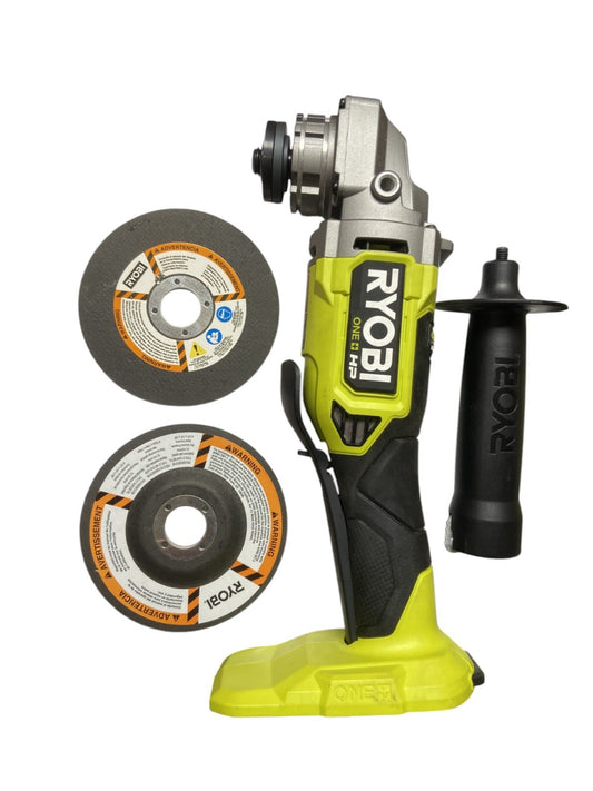 Ryobi ONE+ HP 18V Brushless 4-1/2in Angle Grinder PBLAG02B (Tool Only) NO GUARD!