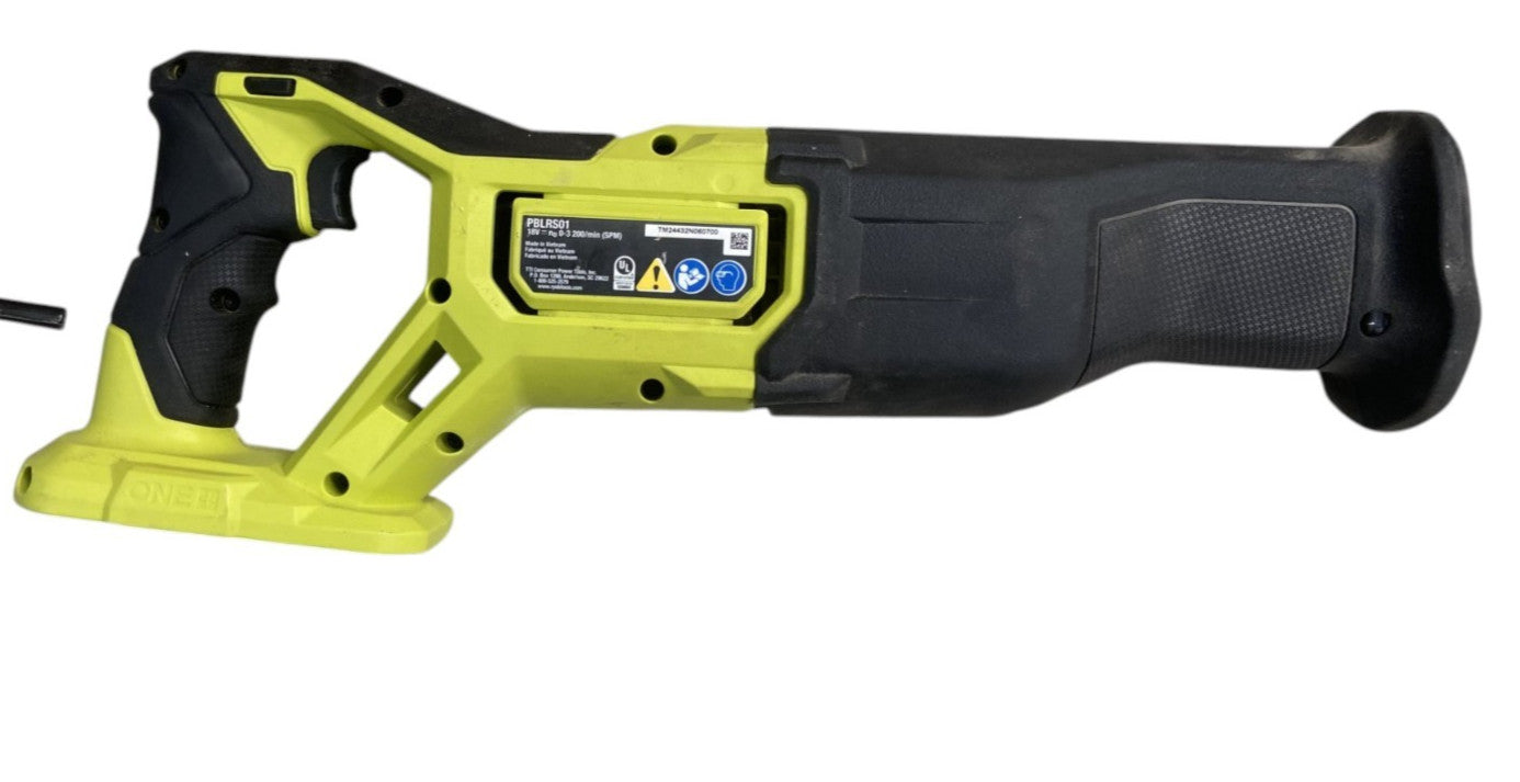 RYOBI PBLRS01B ONE+ HP 18V Brushless Reciprocating Saw (Tool Only) READ DESCRIP.