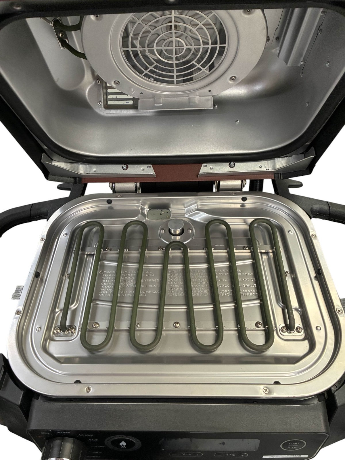 (READ!) Ninja OG701RD Woodfire Outdoor Grill (NO PELLETS OR PELLET SCOOP)