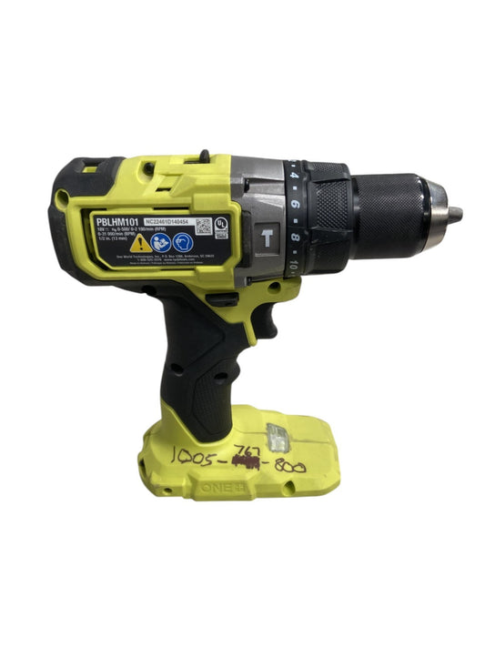 Ryobi PBLHM101B 18V Brushless Cordless 1/2" Hammer Drill (Tool Only) - READ DESC
